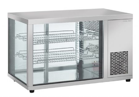 Vitrine de comptoir rfrigre horizontale 128L - 910x524x575 mm