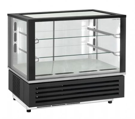 Vitrine pour comptoir  patisserie panoramique 180 litres   792x676x721 mm R290