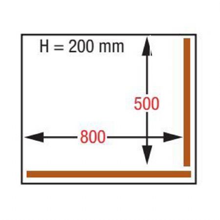 Machine sous-vide, cuve inox 800x500xh200 mm. -100 m3/h cran LCD 910x740x1120 mm