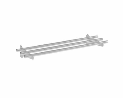 Rampe  plateaux d'angle  45 avec tubes ronds - 800x330