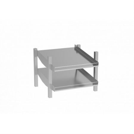 Distributeur self-service inox pour verres  poser - 715x690x665 mm