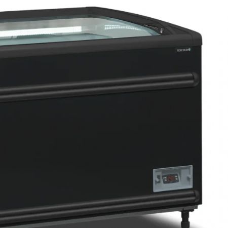 Rfrigrateur / conglateur de supermarch noir 1100 L Noir - 2506x858x890 mm