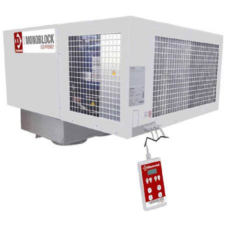 Groupe frigorifique plafond pour volume de chambre 5,4 m3 température -15/-25°C Groupe frigorifique plafond pour volume de chambre 5,4 m3 température -15/-25°C