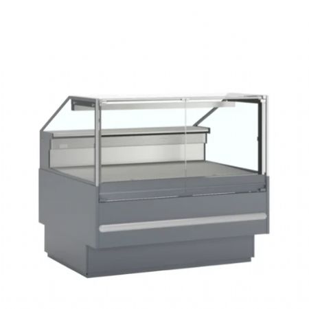 Vitrine rfrigre R290 pro avec plan de travail de 825 mm de profondeur 311 litres - 1298x1120x1190 mm