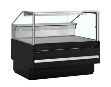 Comptoir de traiteur positif avec vitre droite 0 / +4°C Comptoir de traiteur positif avec vitre droite 0 / +4°C