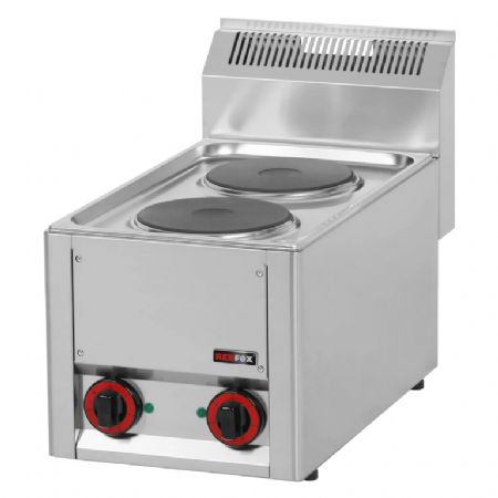 Cuisinire de restauration Monophas 2 feux  poser