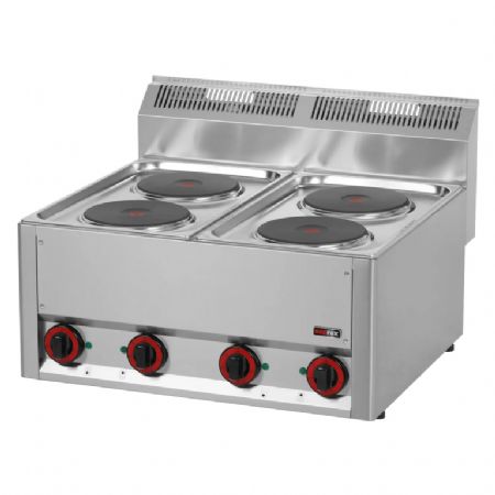 Cuisinire de restauration Triphas 4 feux  poser