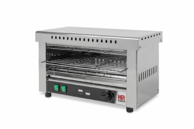 Toaster professionnel simple modle longue rsistance - 483x252x273 mm