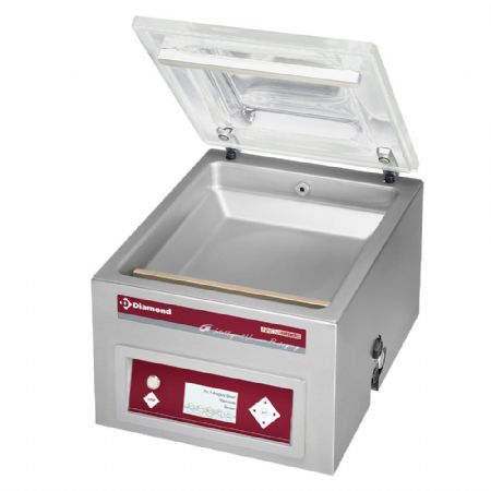 Machine sous-vide, cuve inox 350x370xh150 mm. -16 m3/h cran LCD 450x510x420 mm