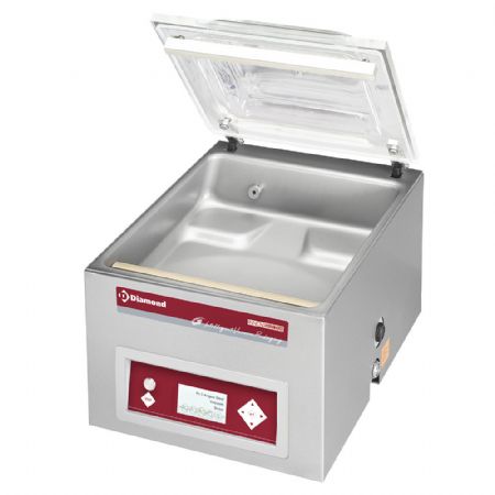 Machine sous-vide, cuve inox 420x460xh180 mm. -21 m3/h cran LCD 480x610x440 mm