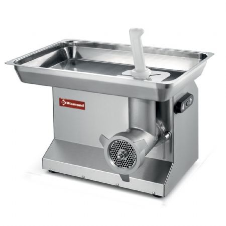 Hachoir en inox N 22 de table,  4,5 mm, 200 kg/h 500x415x432/568 mm