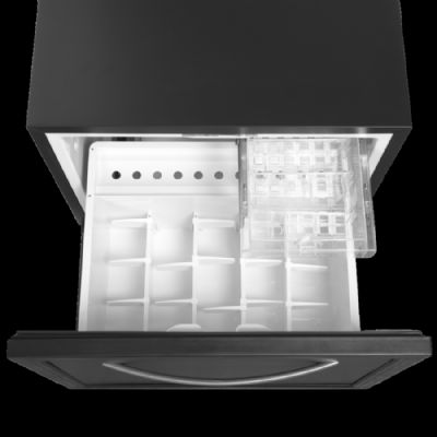 Rfrigrateur minibar tiroir 52 L Noir 1 porte pleine - 550x508x420 mm
