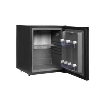 Rfrigrateur mini-bar professionnel noir 0  +10C avec 1 porte 26 litres - 402x438x500 mm