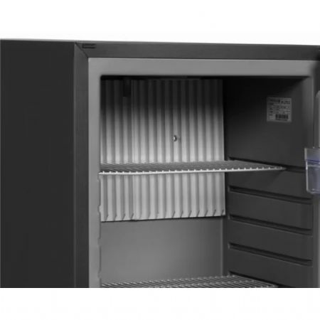 Rfrigrateur mini-bar professionnel noir 0  +10C avec 1 porte 26 litres - 402x438x500 mm