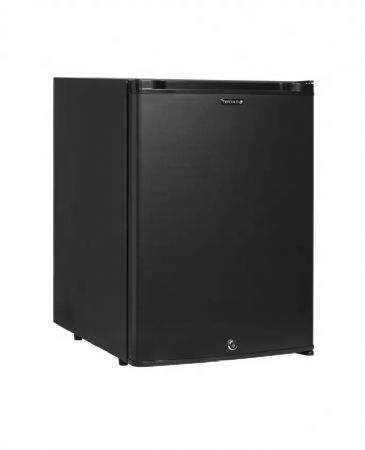 Rfrigrateur mini-bar positif professionnel noir avec 1 porte battante - 402x463x560 mm