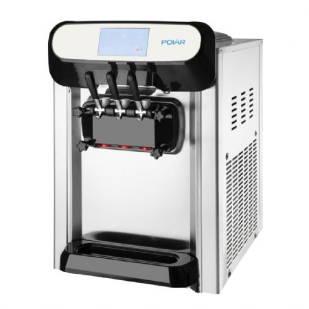 Machine  crme glace en inox 25 L/h - 540x775x868 mm