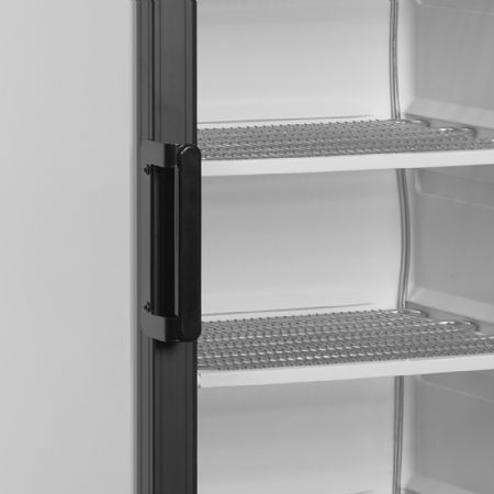 Conglateur vertical pour supermarch 300 L Blanc 1 porte vitre - 595x640x1840 mm