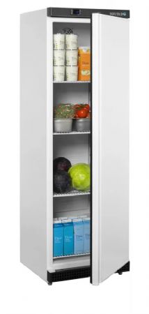 Frigo professionnel blanc 1 porte battante 350 litres -  600x615x1855 mm