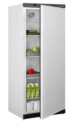 Frigo professionnel blanc -2/+8 C avec 1 porte battante 570 litres