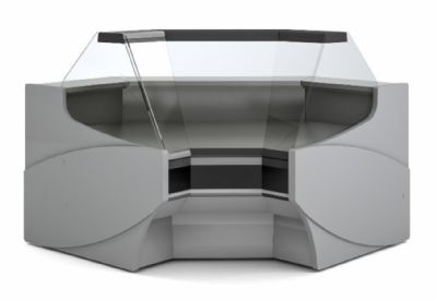 Vitrine d'angle intrieur pour gamme VE-12-TF