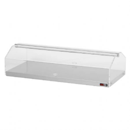 Vitrine pour cuisines professionnelles neutre 80x35 cm