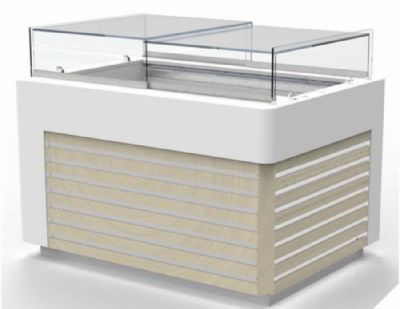 Vitrine ilt ptisserie rgime M1 avec couvercle vitr coulissant - 1330x980x1140 mm