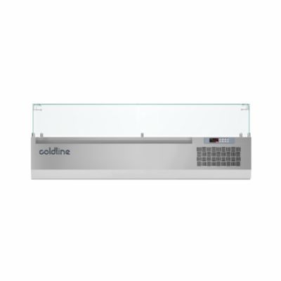 Vitrine rfrigre positive avec vitrage pour bacs GN 1/3 - Prof. 380 - VP146NL-2