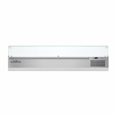 Vitrine rfrigre positive avec vitrage pour bacs GN 1/3 - Prof. 380 - VP209NL-2