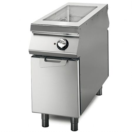 Sauteuse professionnelle multifonction sur armoire ferme avec portes capacit 13 litres