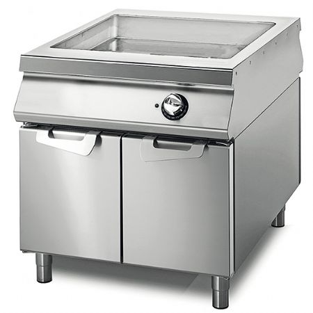 Sauteuse professionnelle multifonction sur armoire ferme avec portes capacit 26 litres