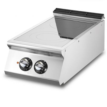 Plaque induction professionnelle  poser 2 zones de cuisson diamtre 220 mm chaque 3 5 kW