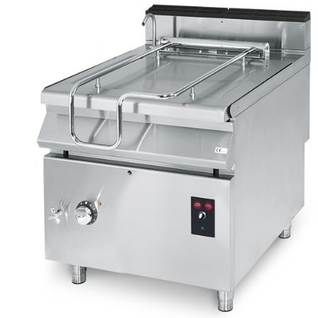 Sauteuse professionnelle basculante lectrique motorise capacit 60 litres avec cuve en inox