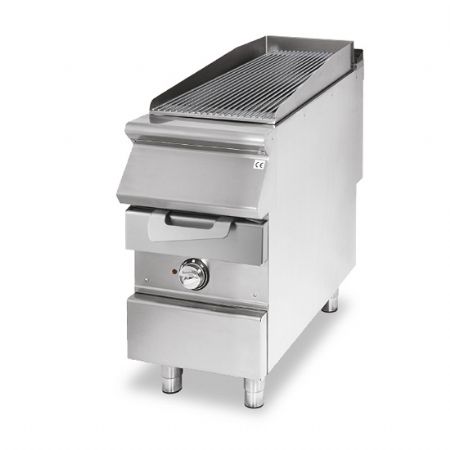 Grillade professionnel lectrique zone de cuisson en inox viande/poisson