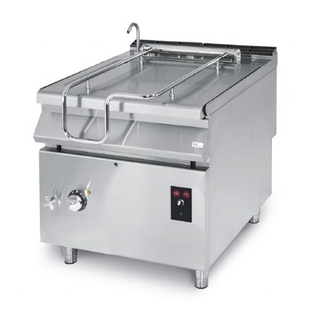 Sauteuse professionnelle basculante lectrique motorise capacit 80 litres avec cuve en inox