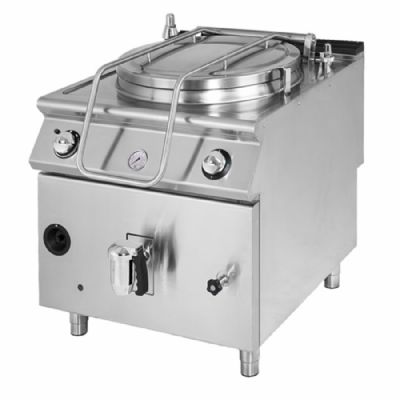 Marmite gaz à chauffage indirect sur coffre 150 L - puissance 24 kW Marmite gaz à chauffage indirect sur coffre 150 L - puissance 24 kW