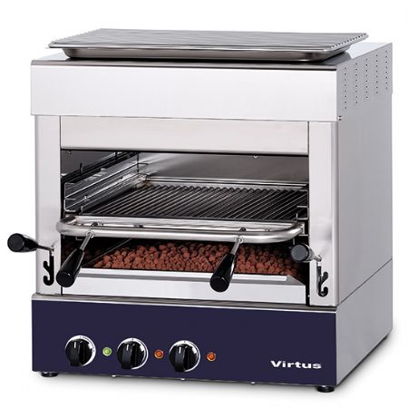 Gril professionnel lectrique 800C avec Gril de 400x470 mm