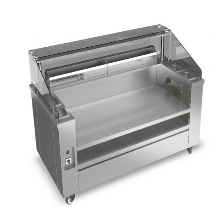 Stations de cuisine ouverte de pte 1515 mm avec cuisseur  ptes 24 litres et aspiration intgre