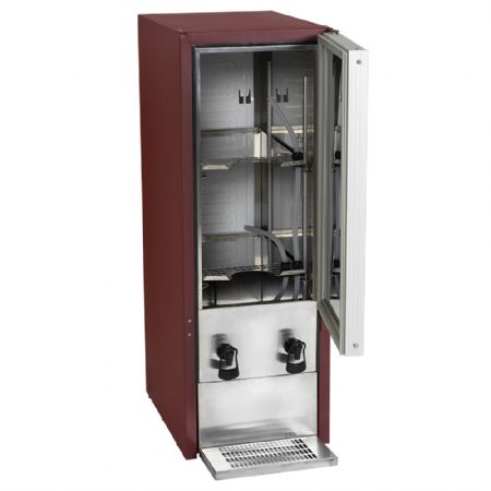 Distributeur  vin BiB 2x20L 392x595x1120 mm