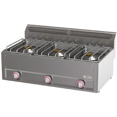 Cuisinire 3 feux 8 Kw surpuissants  poser