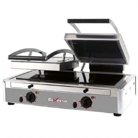 Grill Panini double vitrocramique