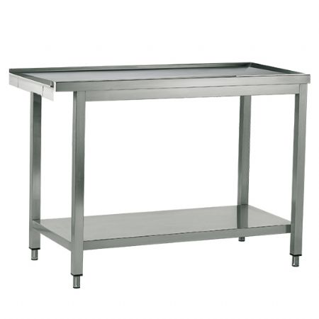 Table de chargement ou de dchargement pour lave-vaisselles  capot longueur 1000 mm